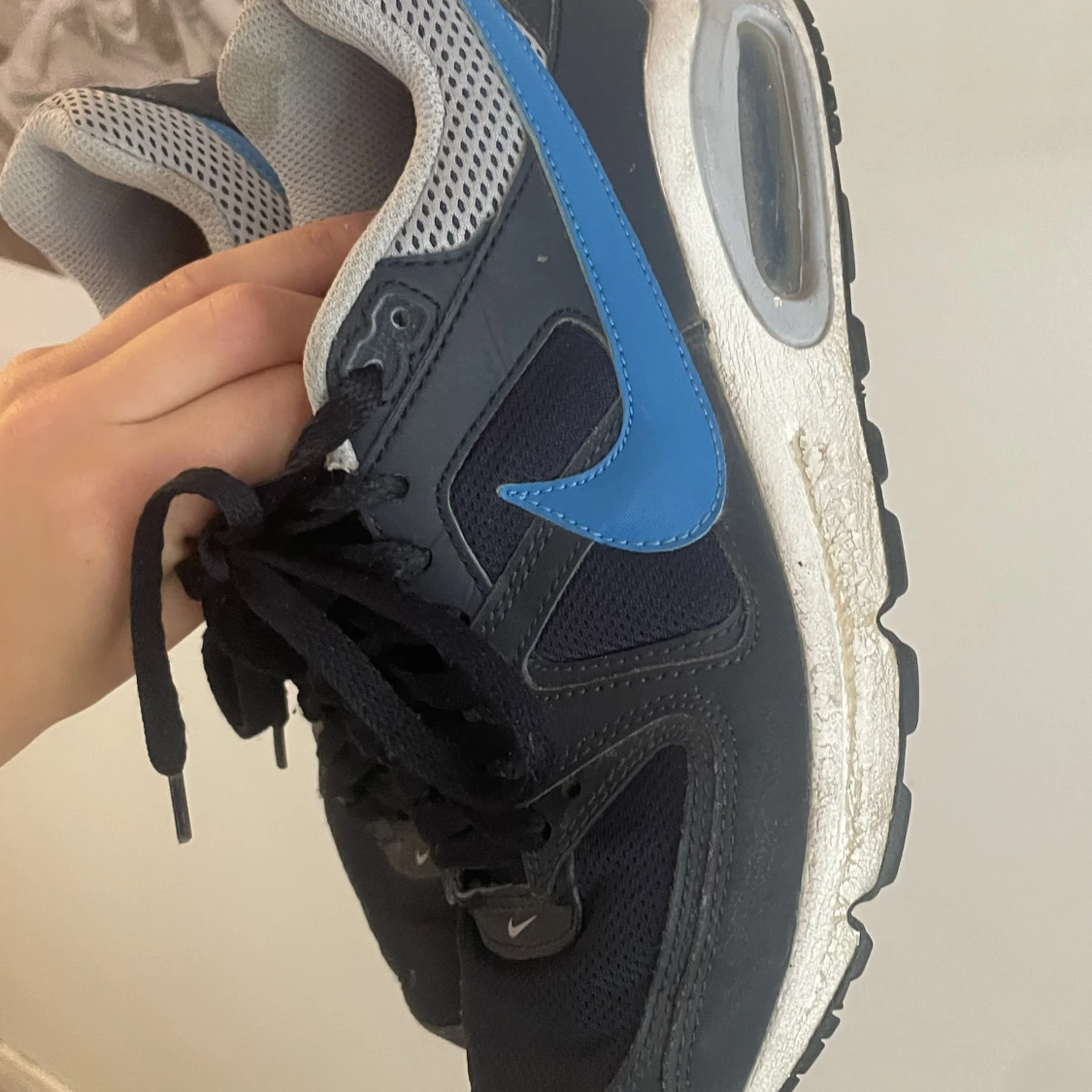 Blå Nike Air Max skor  - 91