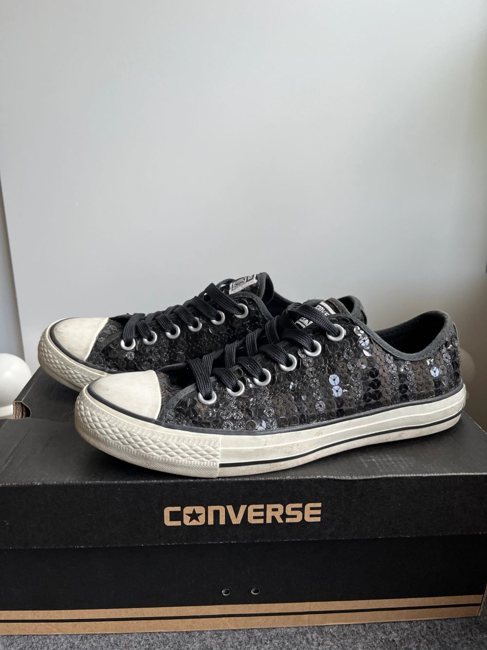 Svart Converse skor - Converse | Plick Second Hand