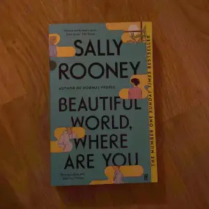 Boken ”Beautiful world where are you” av Sally Rooney i fint skick. 