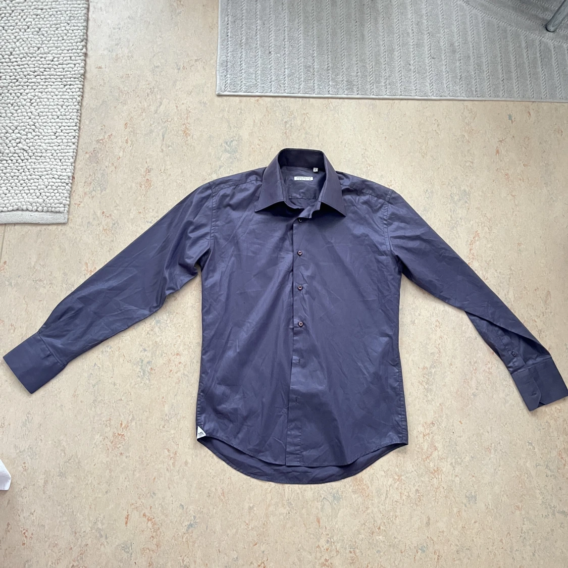 Grå oversized skjorta - 90