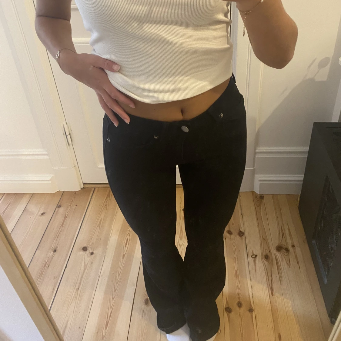 Lågmidjade jeans - 90