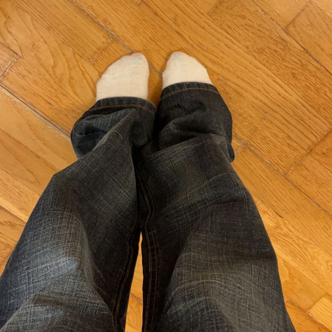 Lågmidjade y2k jeans  - 91