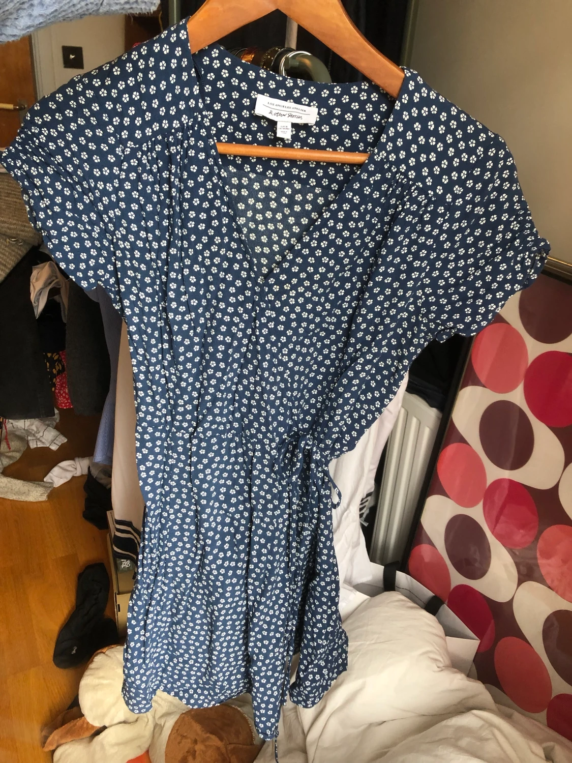 Blommig klänning - 90