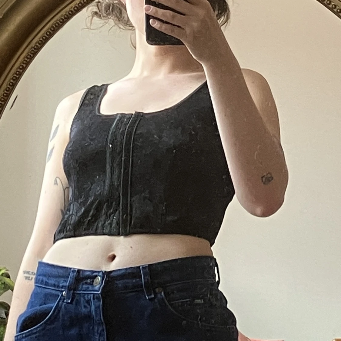 Korsettopp från Dollskill  - 90