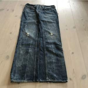 Baggy vintage Evisu jeans Midja - 44cm Length - 115cm