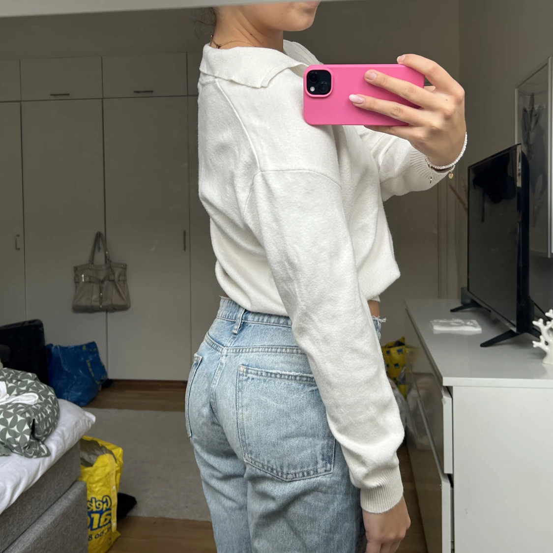 stickad tröja  - 90