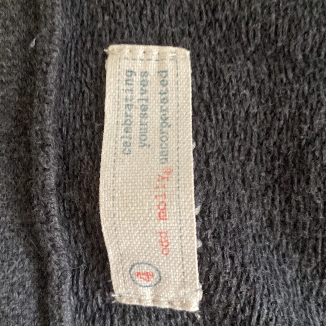 Grå ODD MOLLY kofta - 90