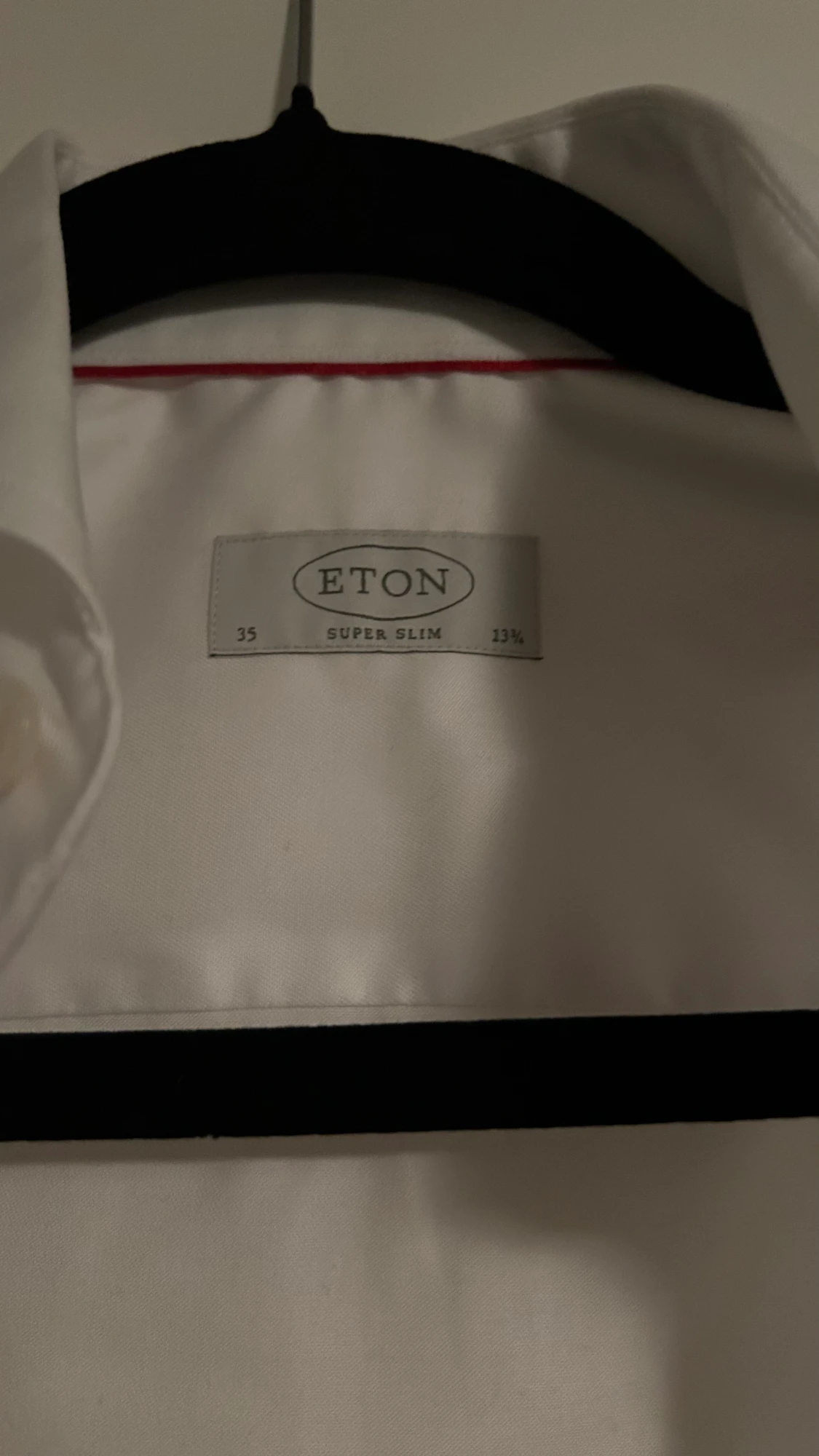 Snygg vit basic Skjorta - 90