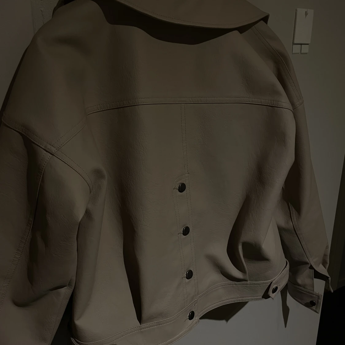 Beige skinnjacka - 91