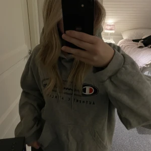Grå hoodie - Grå hoodie från Champion🩶
