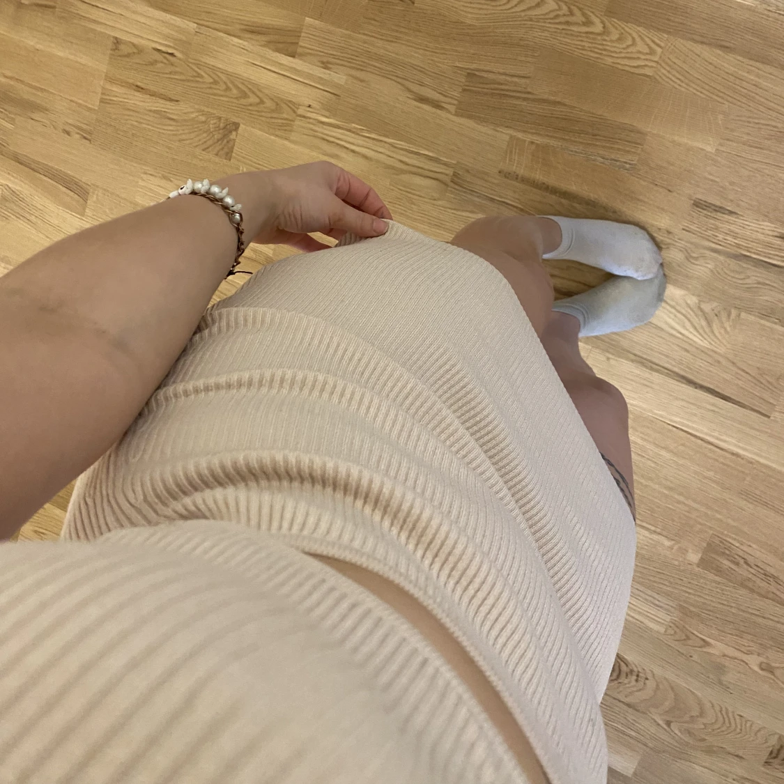 Beige klänning  - 91