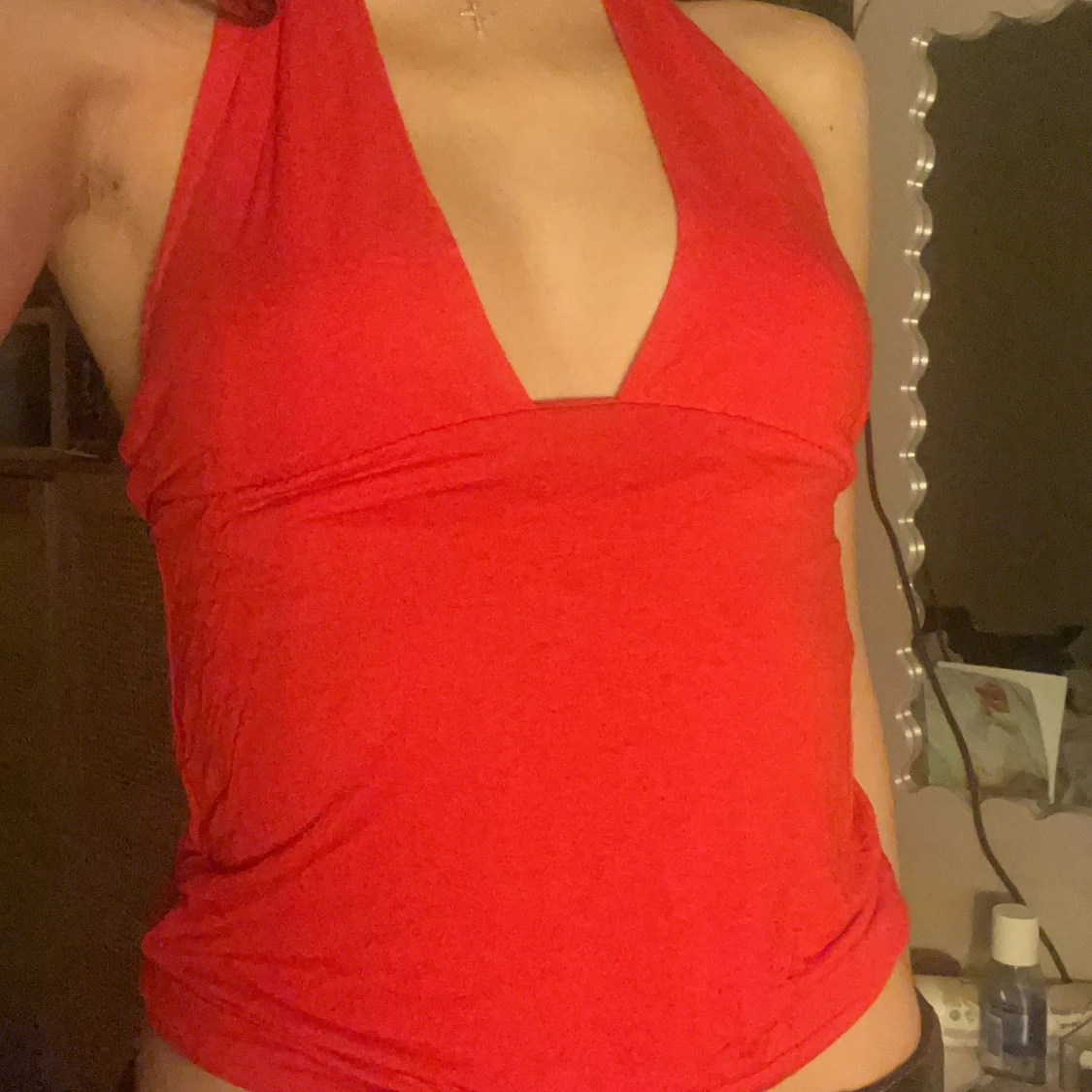 Halterneck topp - 90