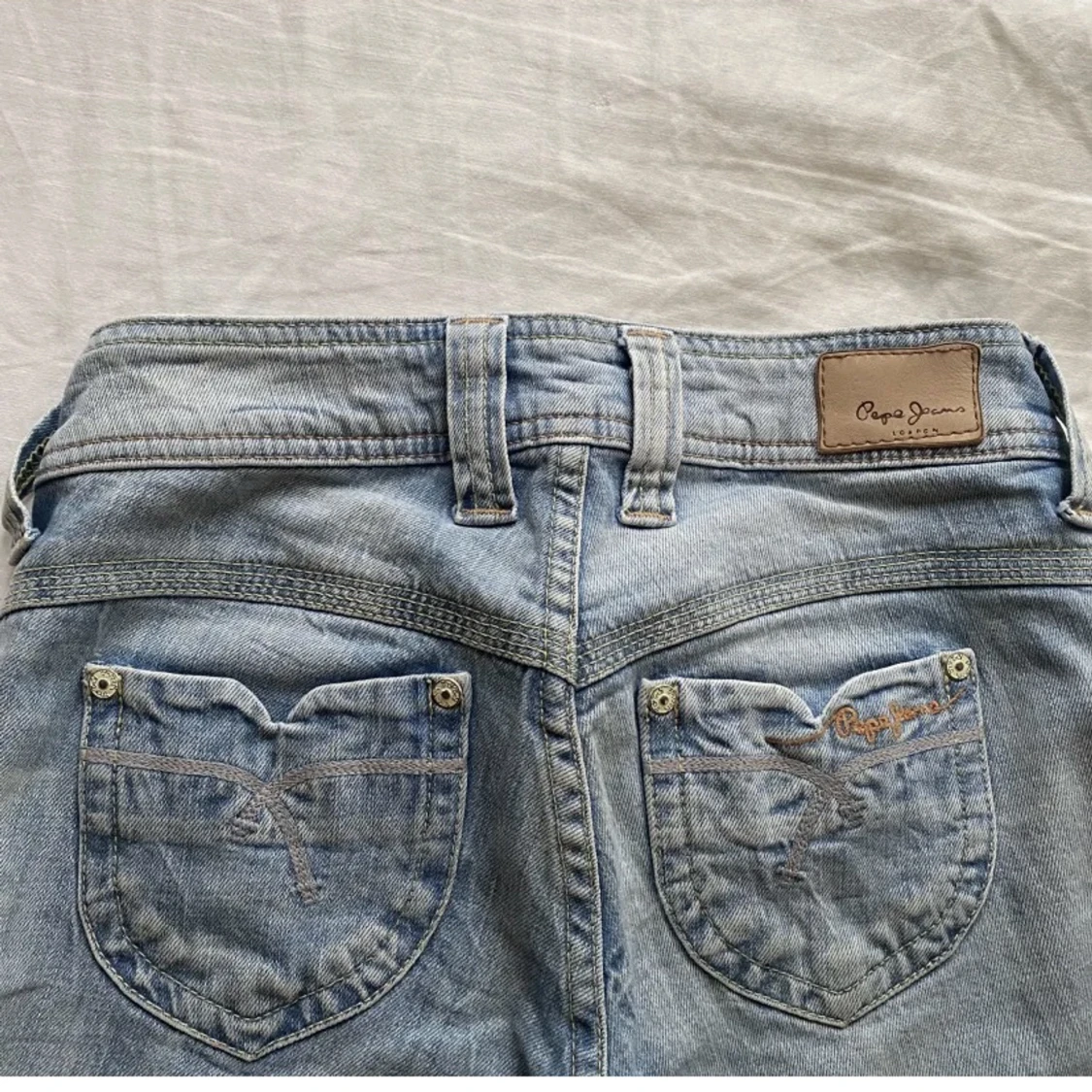 lågmidjade jeans  - 91