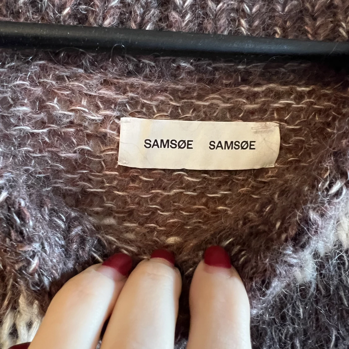 Samsöe Samsöe stickad tröja  - 90