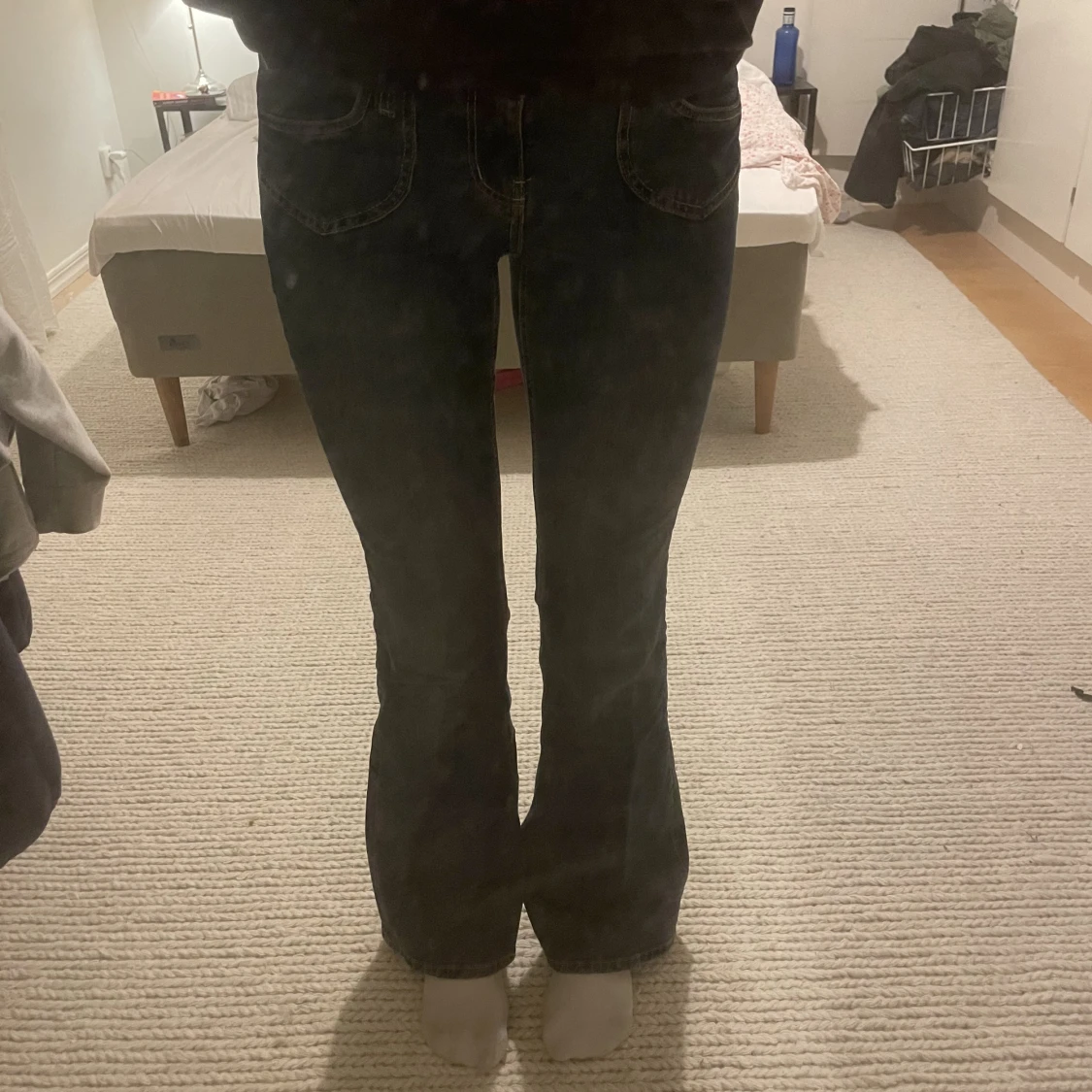 Lågmidjade jeans - 90