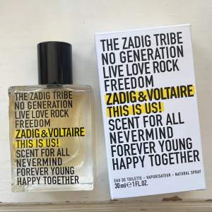 Zadig & Voltaire this is us parfym! 30ml, helt oanvänd! Luktar vanilj ☺️