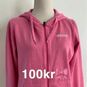 Rosa kofta - Rosa zipup kofta 🌸