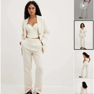 Ljusbeige kostymbyxor  - Använder ej. Org pris 750kr. Snabb affär kan sänka pris❤️