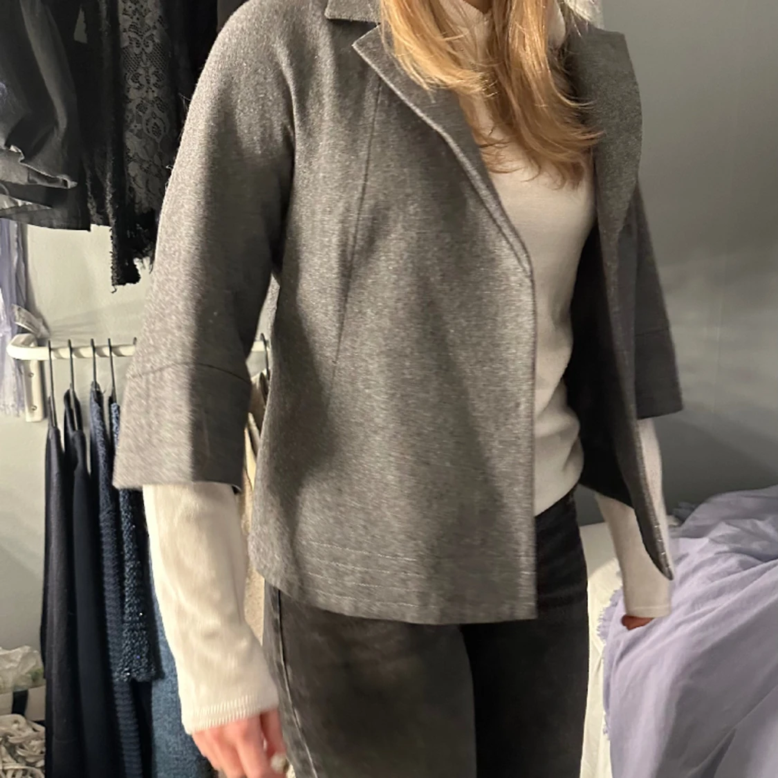 Trekvartsärmad jacka  - 90