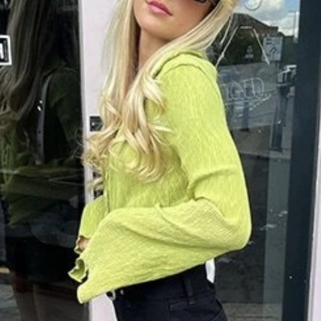 Grön fest topp - 90