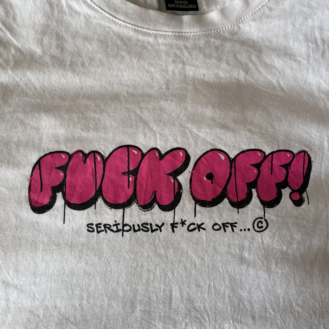 ”Fuck off” t-shirt - 90