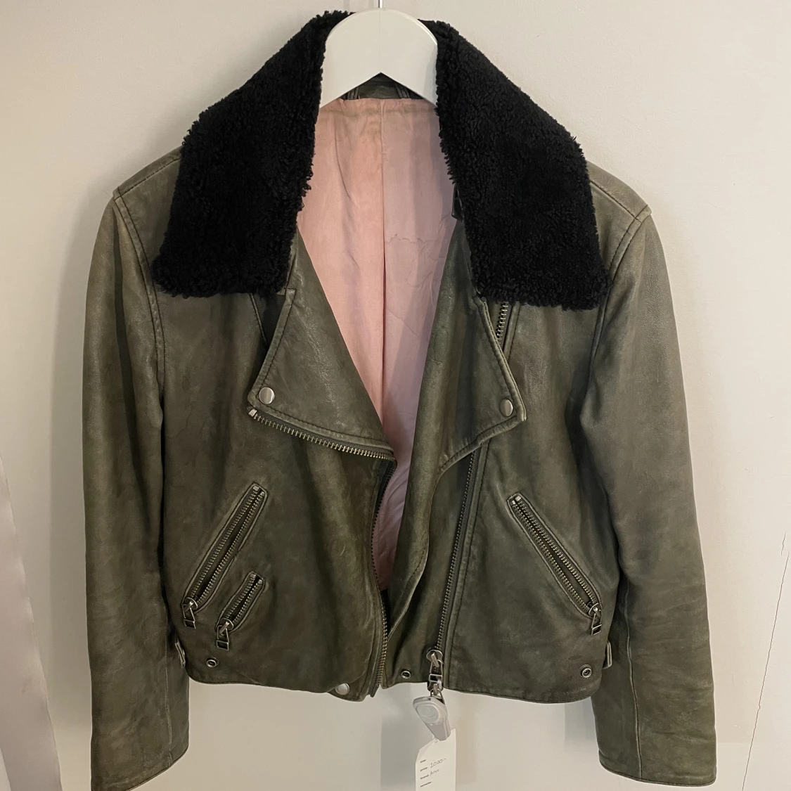 Acne läderjacka - 90