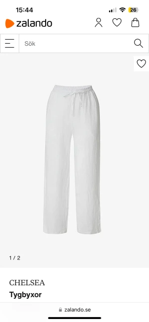 Linnebyxor chelsea - Superfina och sköna linnebyxor från chelsea! Storlek S. Kan tänka mig lägre pris vid snabb affär! Köparen står för frakt