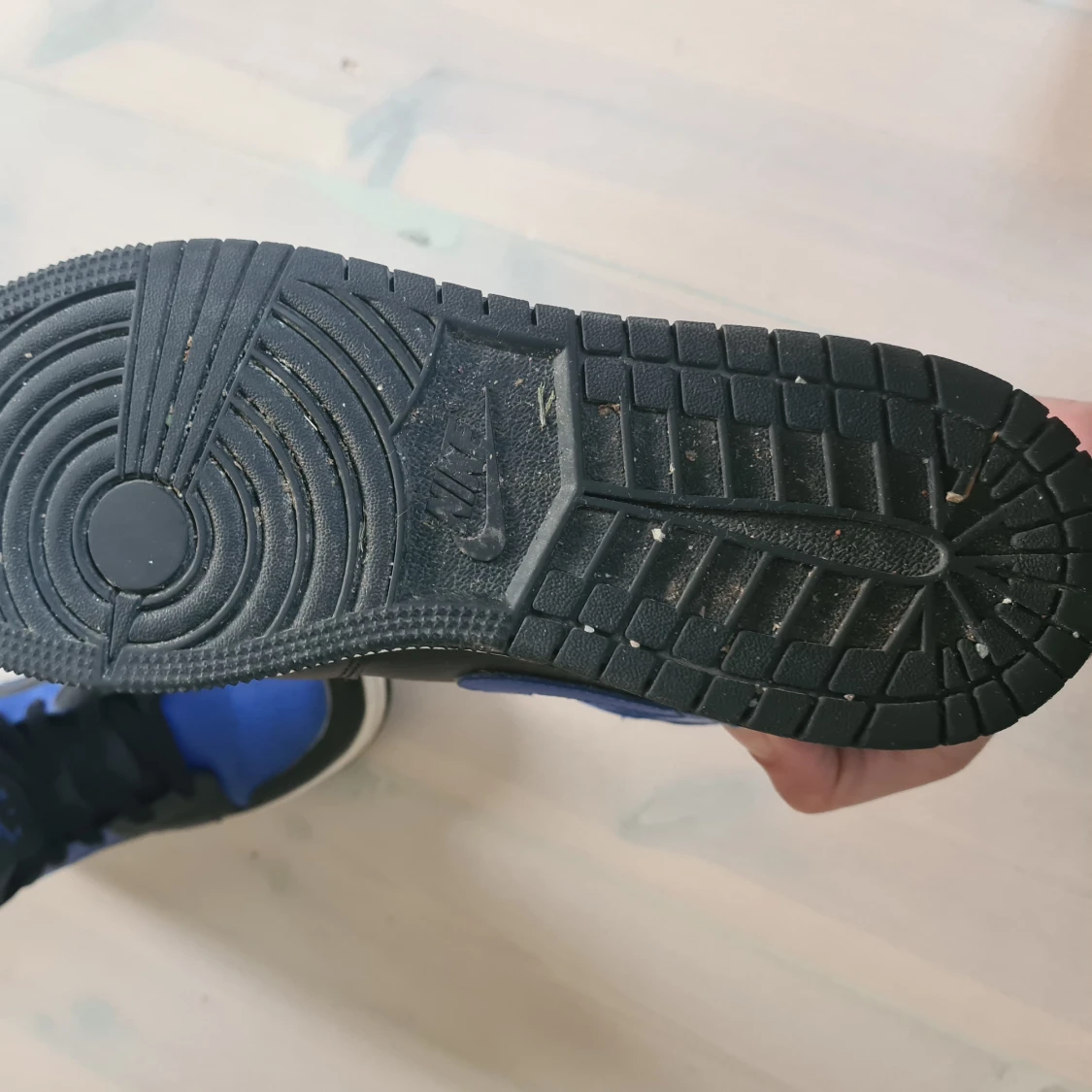 Nike Air Jordan1 mid hype Royal Blue 2020 Gs  - 91