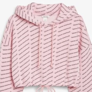 Cropped hoodie - Crooped hoodie från monki 