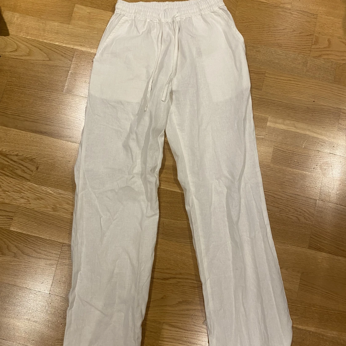 Madlady linnebyxor vita - 90