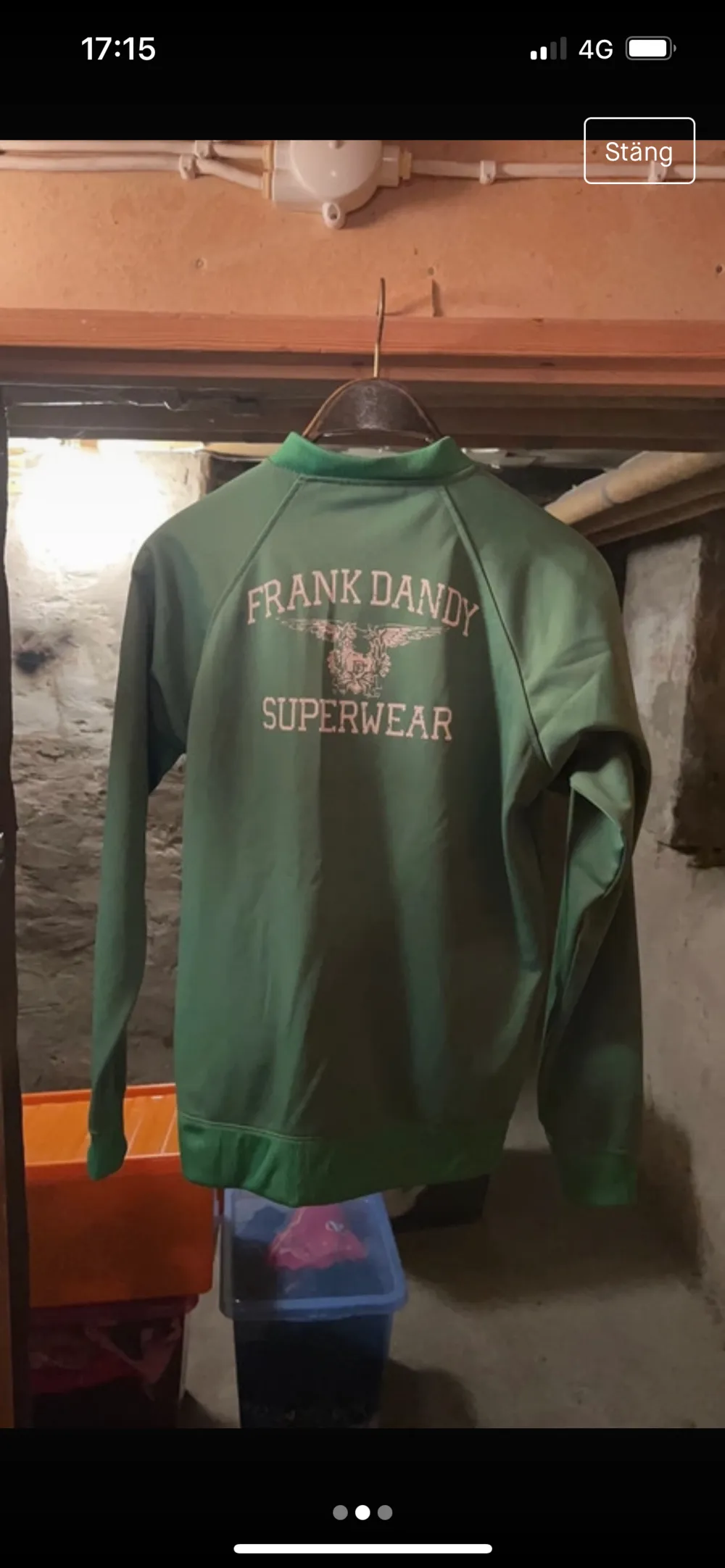 Frank Dandy grön tröja.  Storlek 12/14 men passar mera storlek S/36/8.  Unisex Några funderingar/frågor fråga på.. Hoodies.