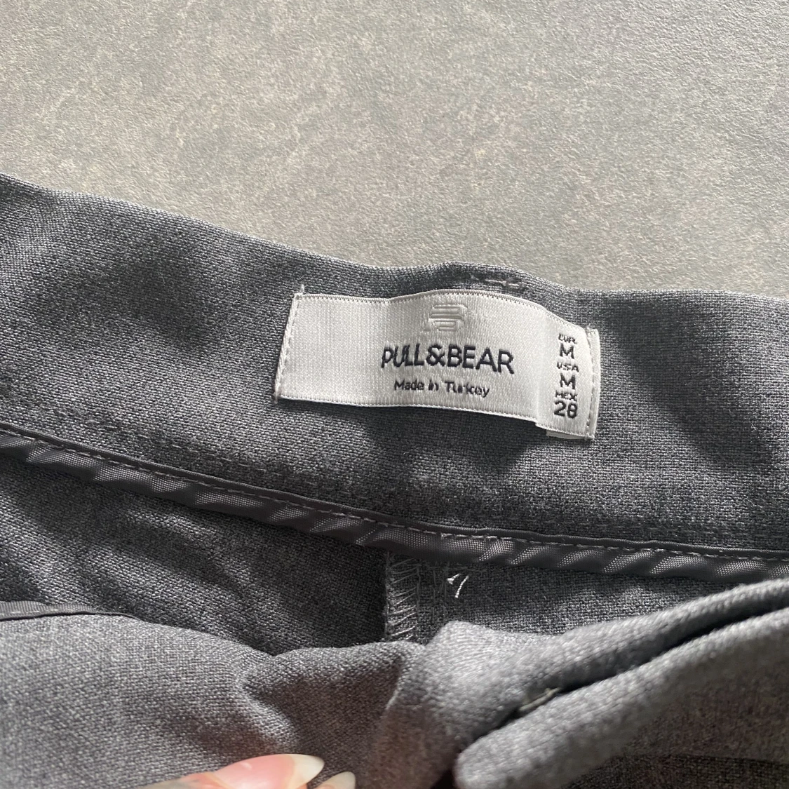 Grå kostym byxor  - 90