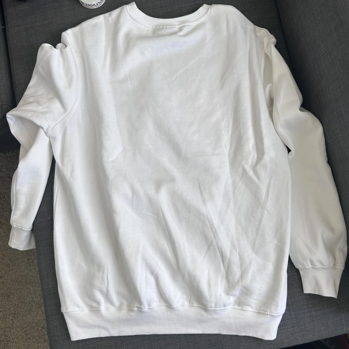 Vit sweatshirt  - 91