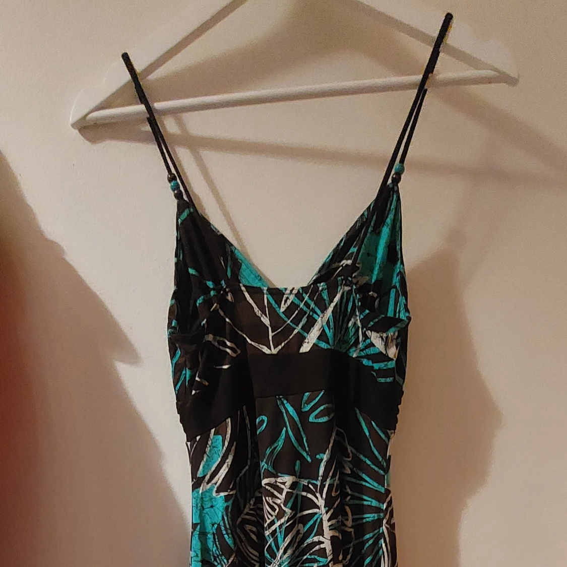 Brun/blå klänning - 90