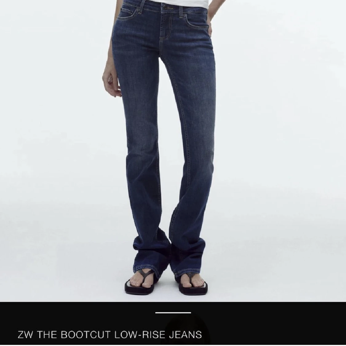 Zara low waist bootcut