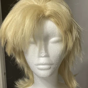 Blond peruk - 🫧Caesar Zeppeli peruk🫧köp via dm. Köparen står för frakten. (Katt finns i hemmet)
