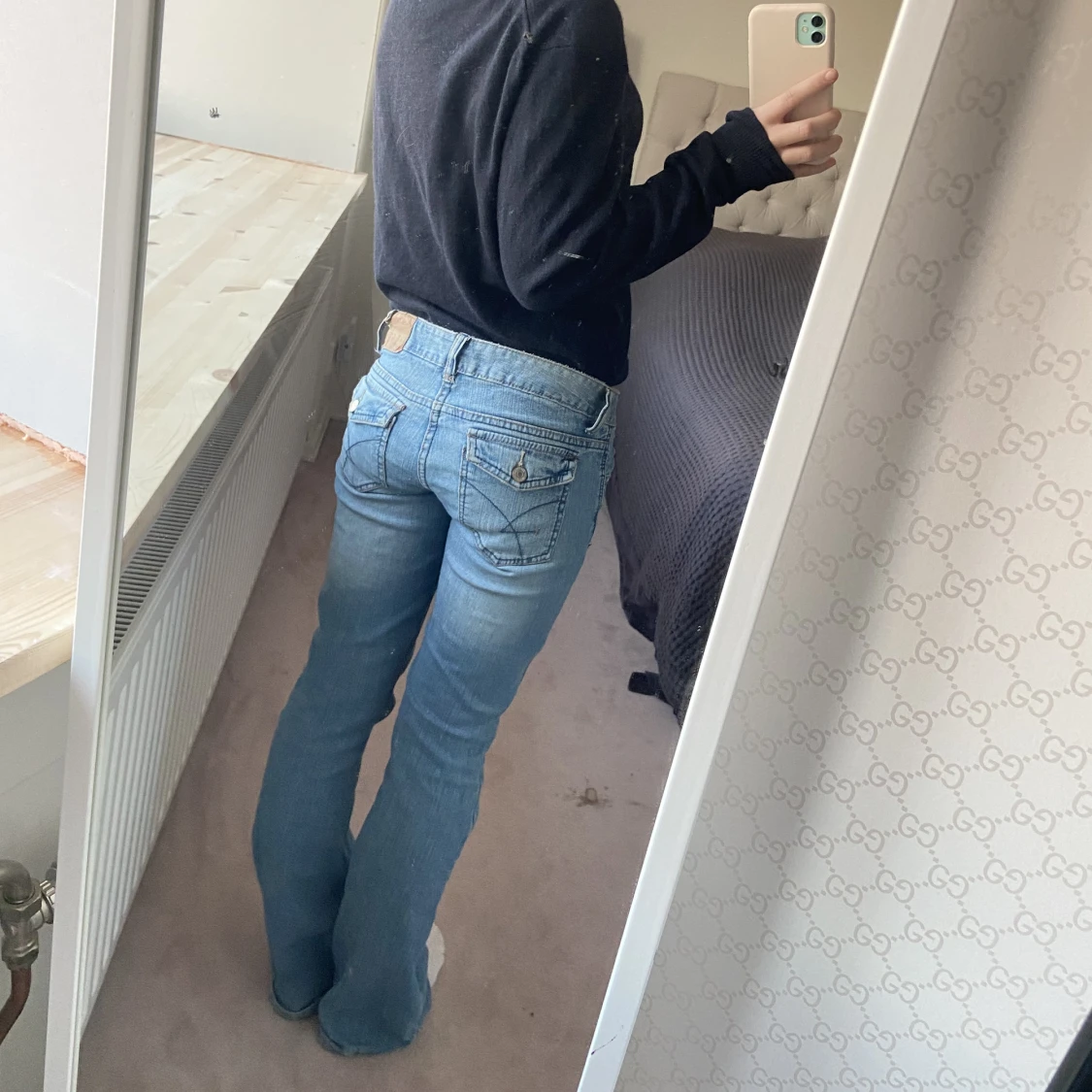 Utsvängda Jeans - 91