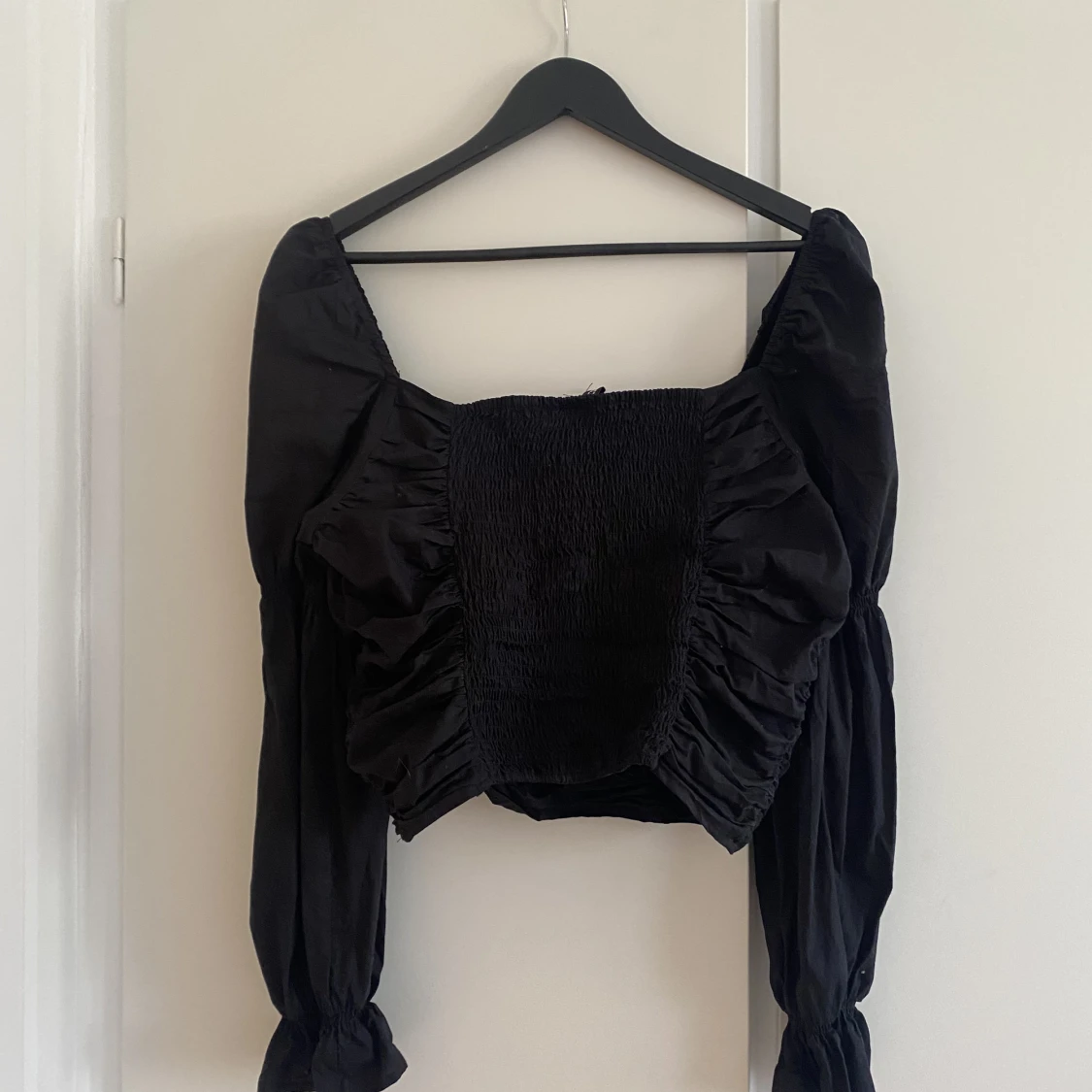 Puffärm blus från h&m  - 91