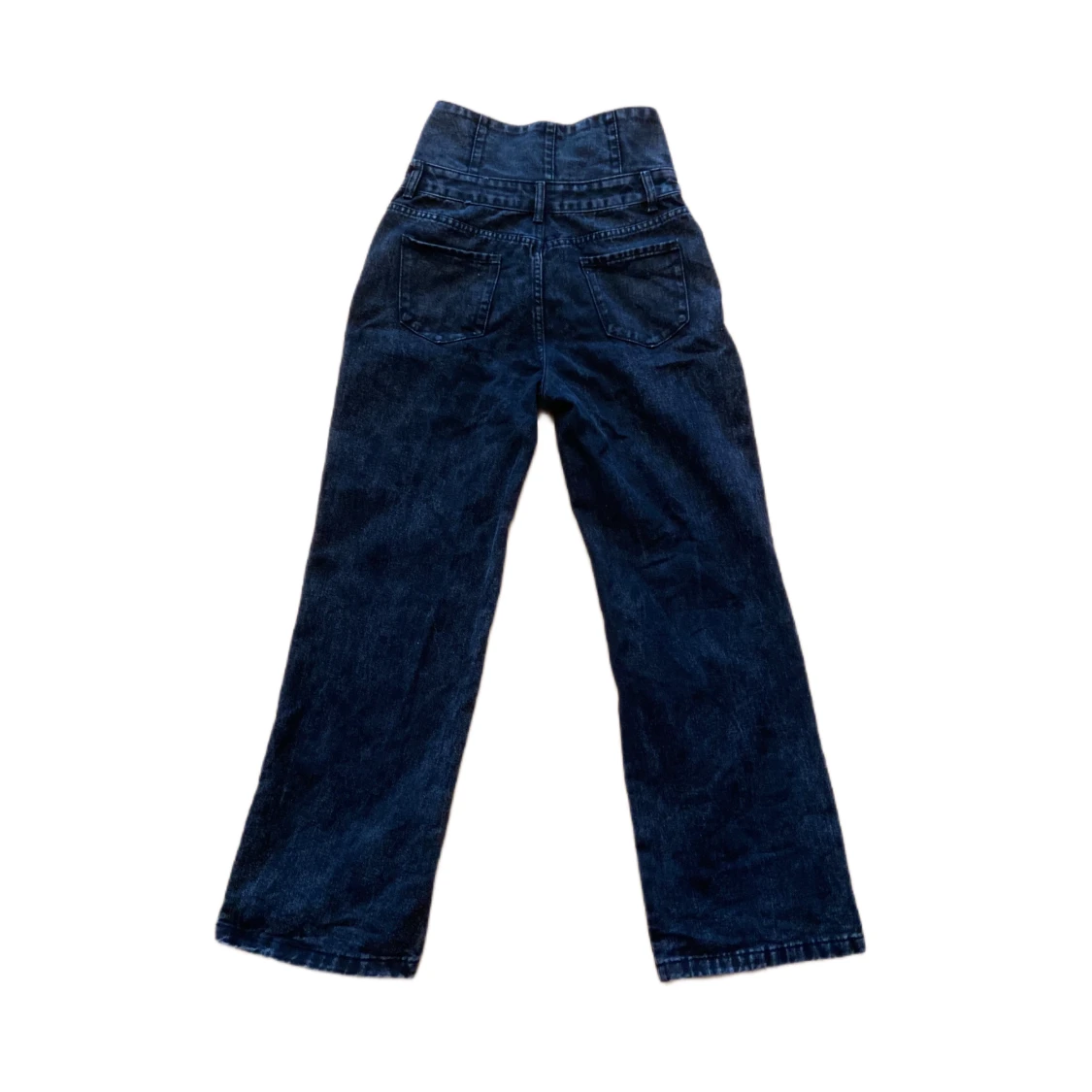 jeans med fold down waist - 90