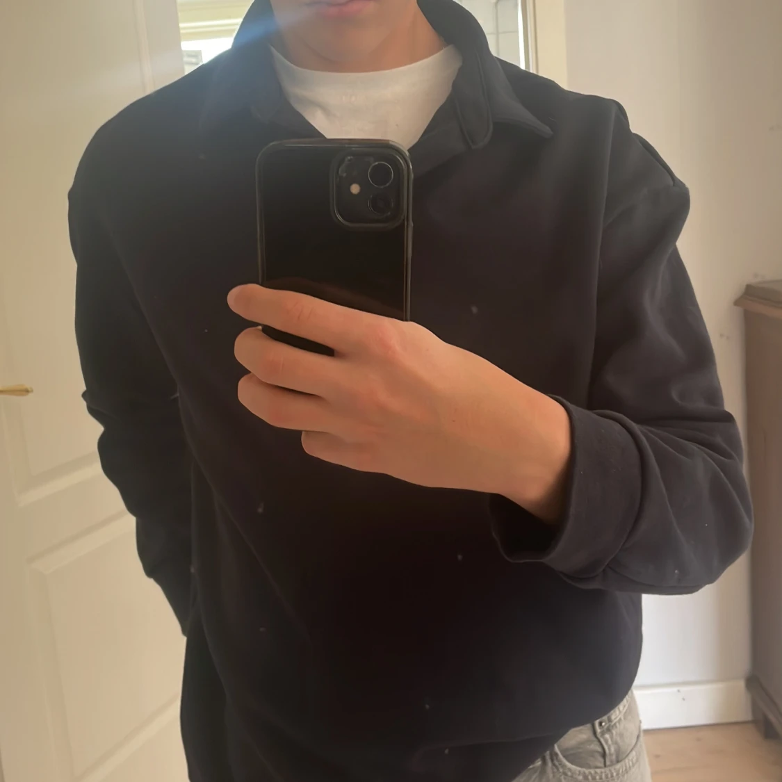 Tröja med krage - 90