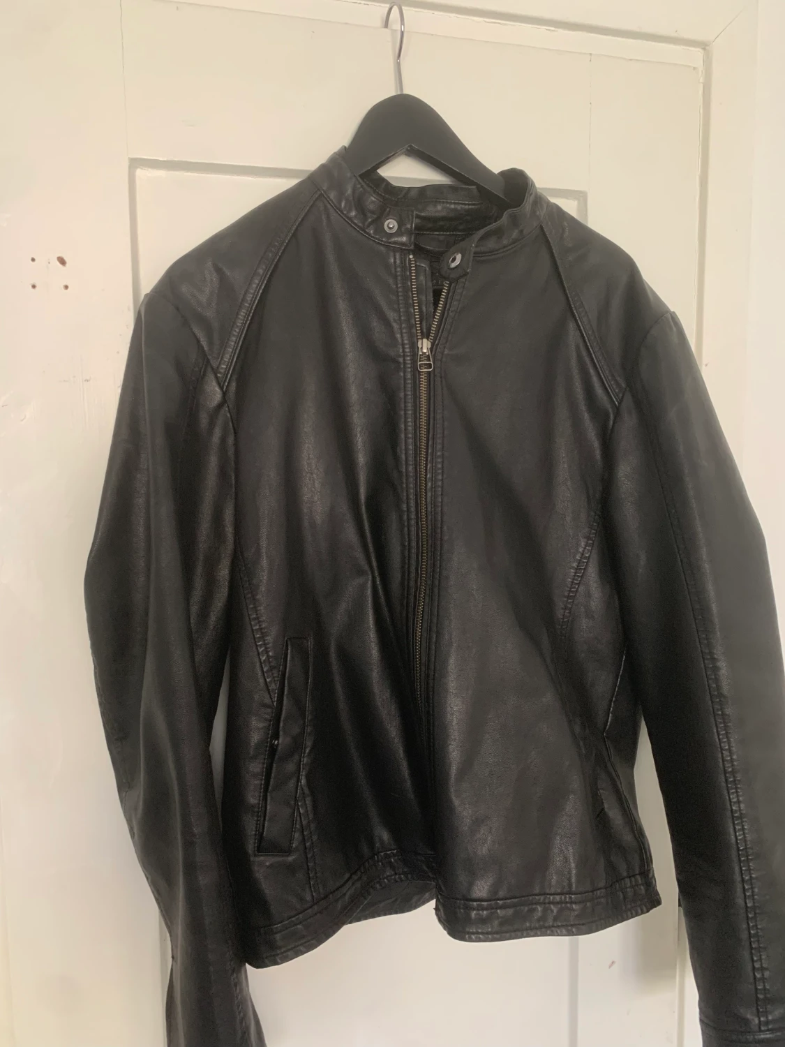 Jack and Jones leather jacket 