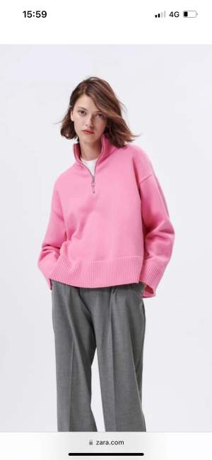 Rosa tröja från Zara i storlek S. Nypris: 399 kr. Köparen står för frakt 