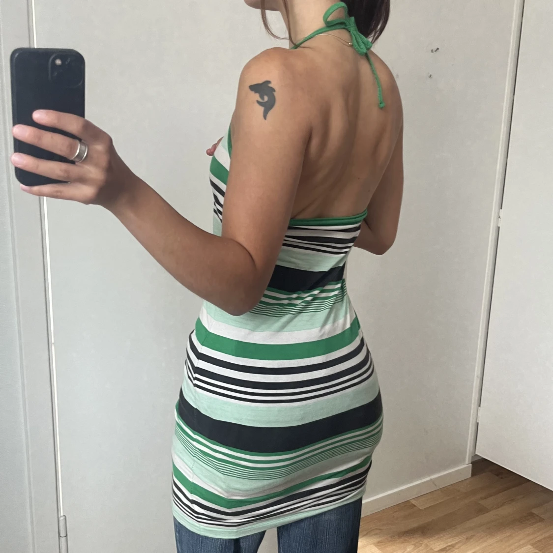 Halterneck klänning - 90