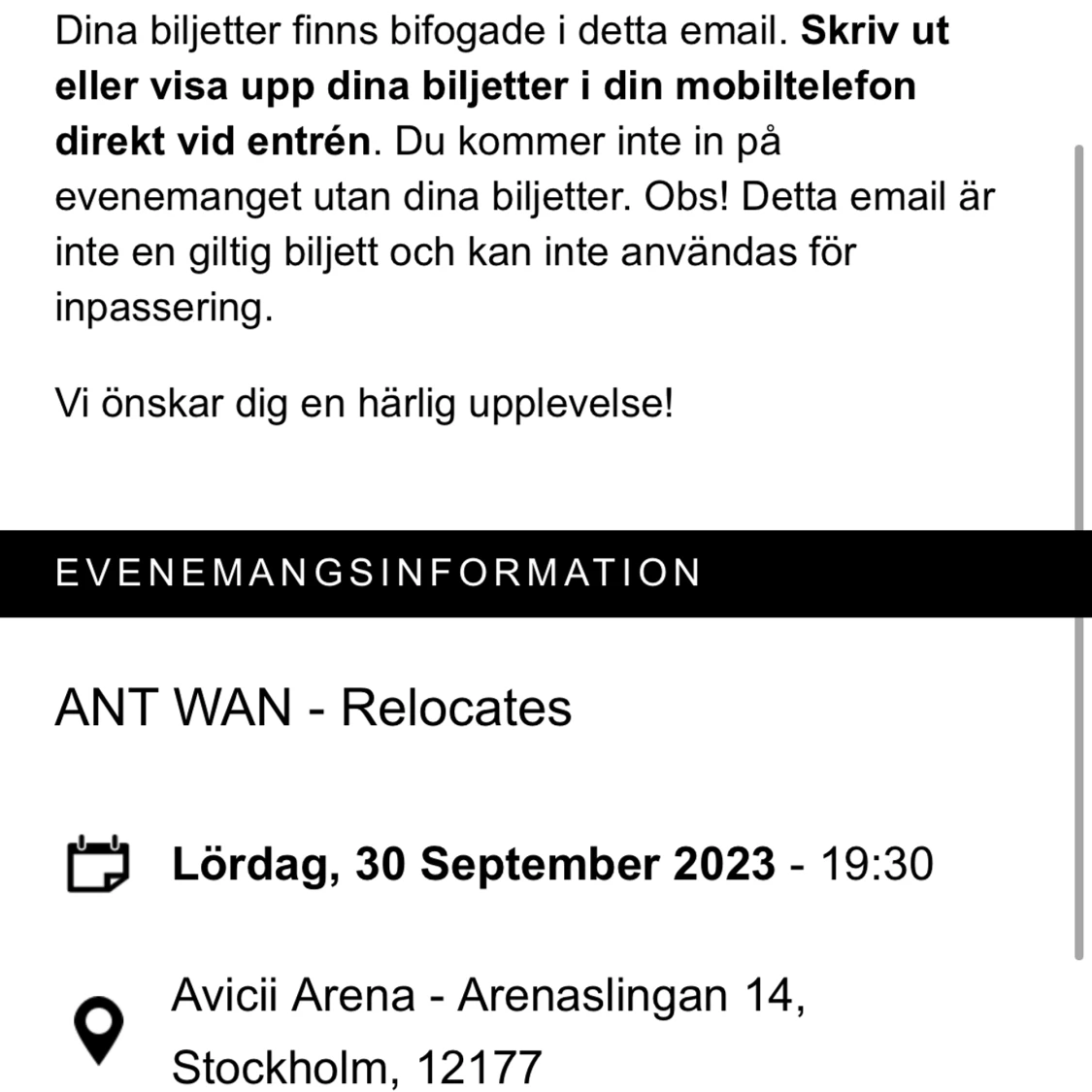 Antwan konsert  - 91