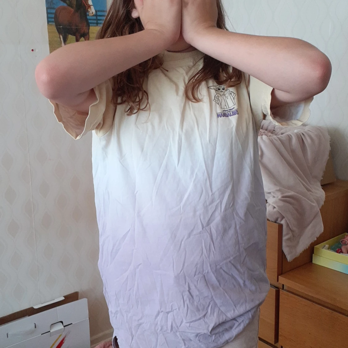 Baby yoda tröja - 90