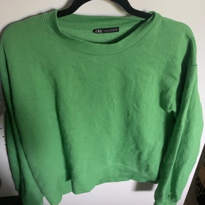 Grön tröja från zara - Nyskick och jättefin färg. 