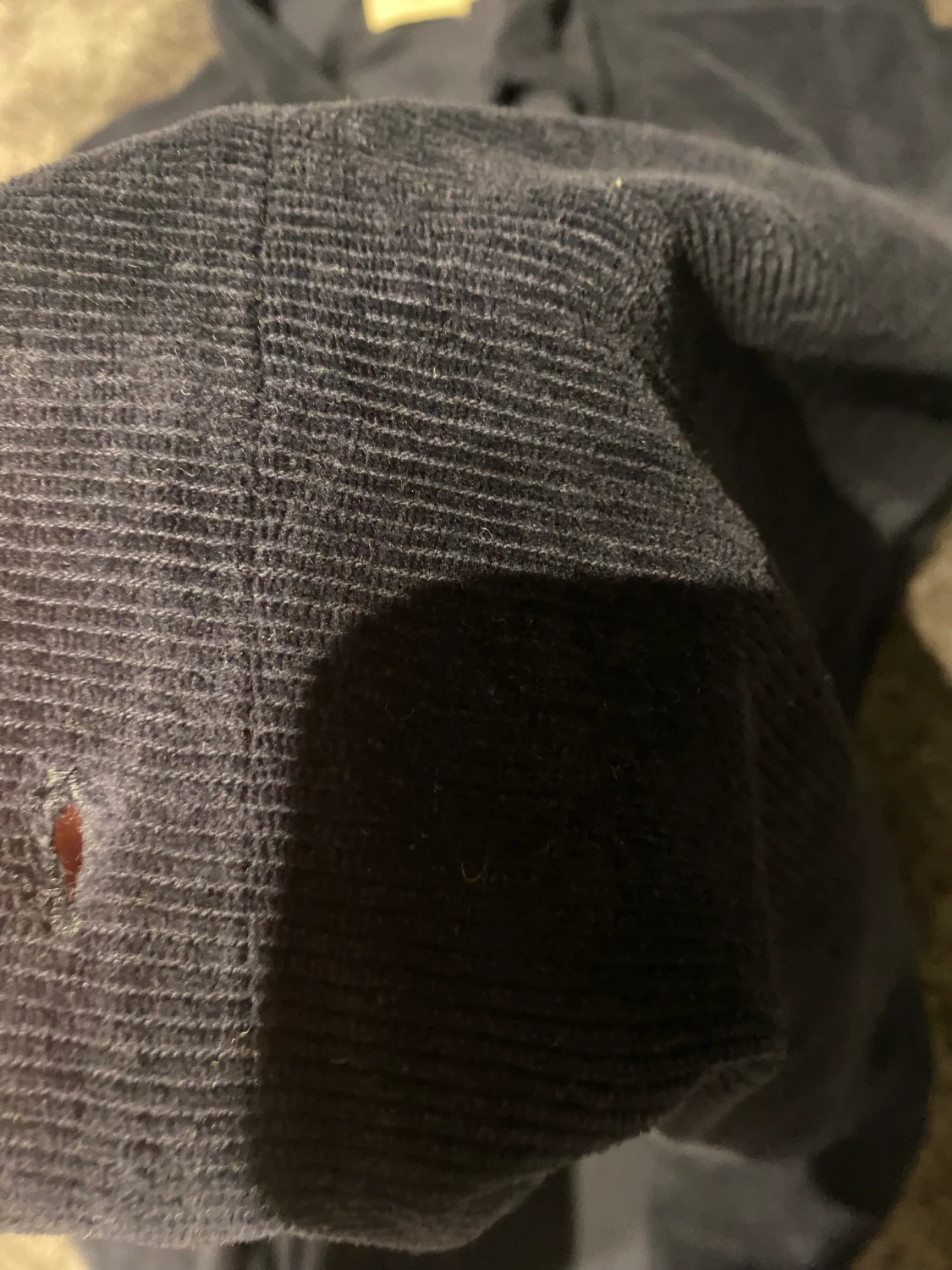 Frottéskjorta räfflad - 90