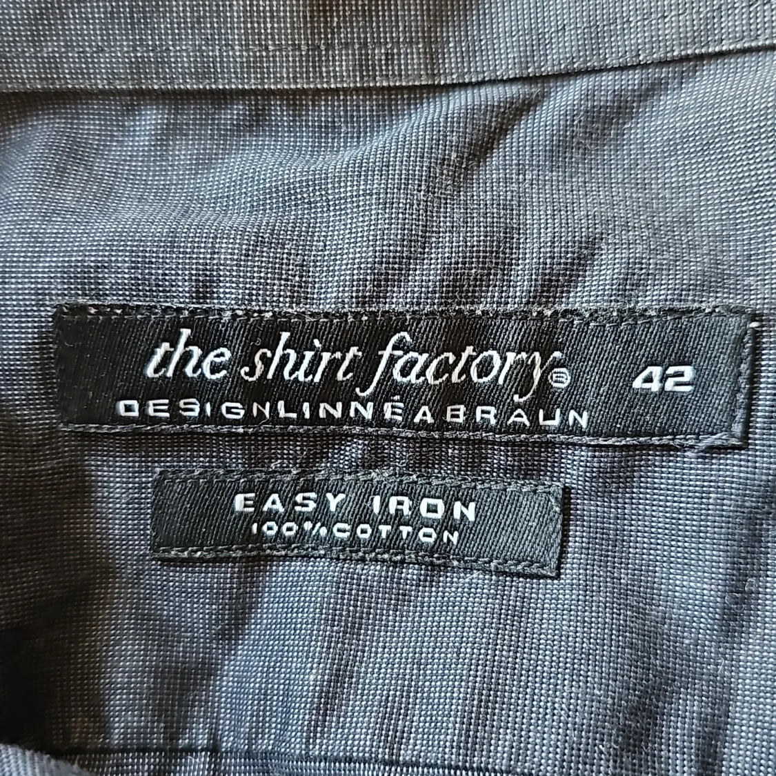 Gråsvart skjorta - 90