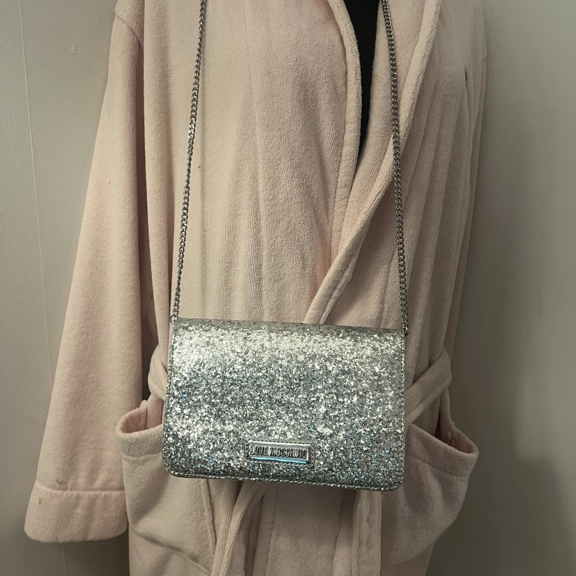 Love moschino silverväska - 91