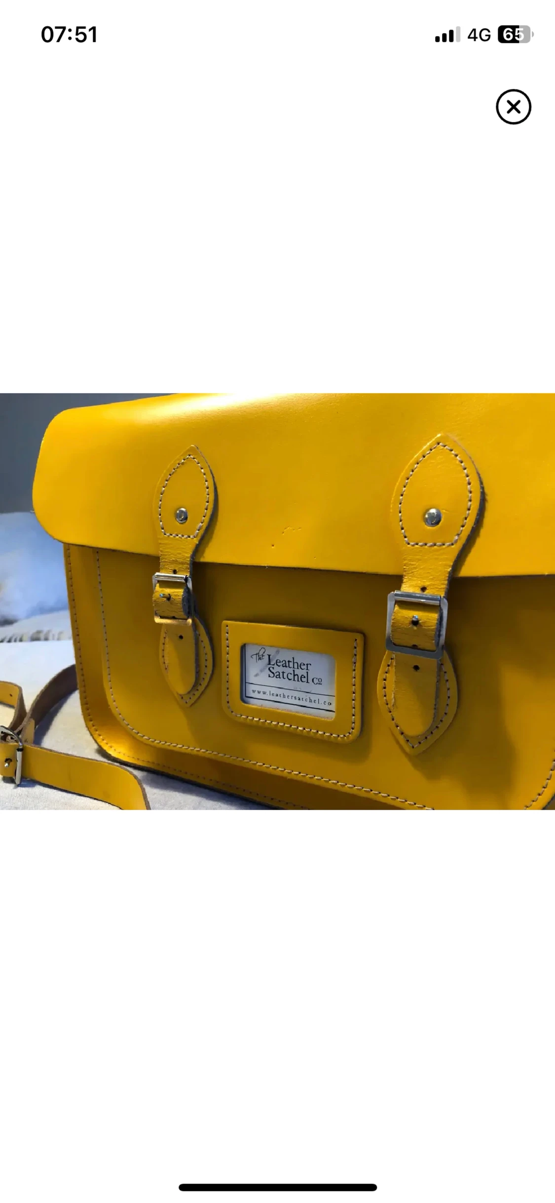 Väska 100% läder - 90